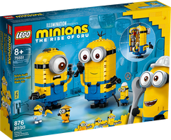 LEGO® Minions Minions-figuren van stenen en hun schuilplaats