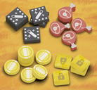 Wild: Serengeti – Upgraded wooden tokens composants