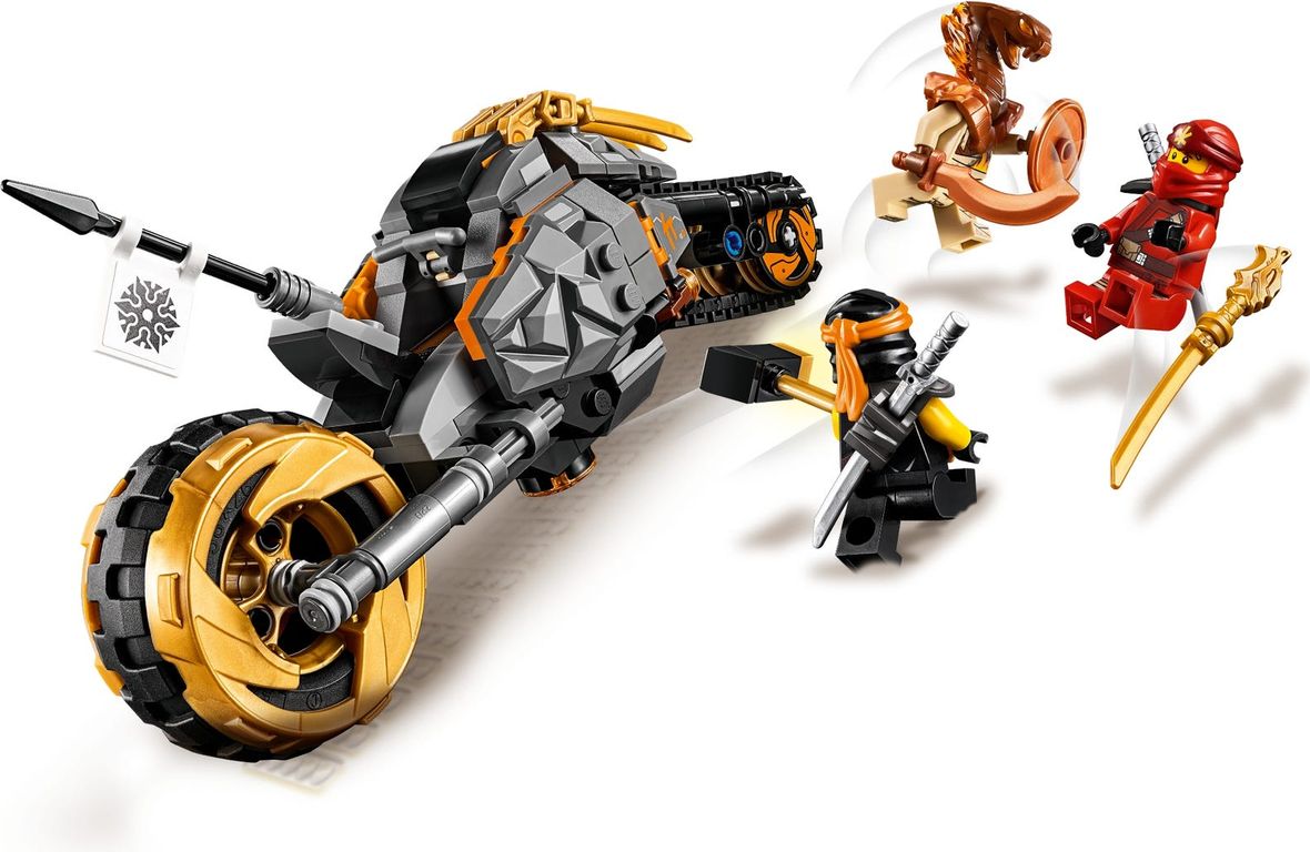 LEGO® Ninjago Coles Offroad-Bike gameplay