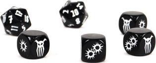 Achtung! Cthulhu 2d20: Black Sun Dice Set dice