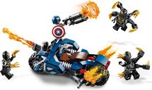 LEGO® Marvel Captain America: Outriders Attack gameplay