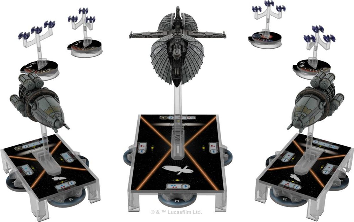 Star Wars: Armada – Separatist Alliance Fleet Starter miniatures