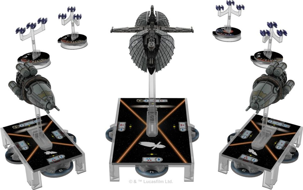 Star Wars: Armada – Separatist Alliance Fleet Starter miniaturas