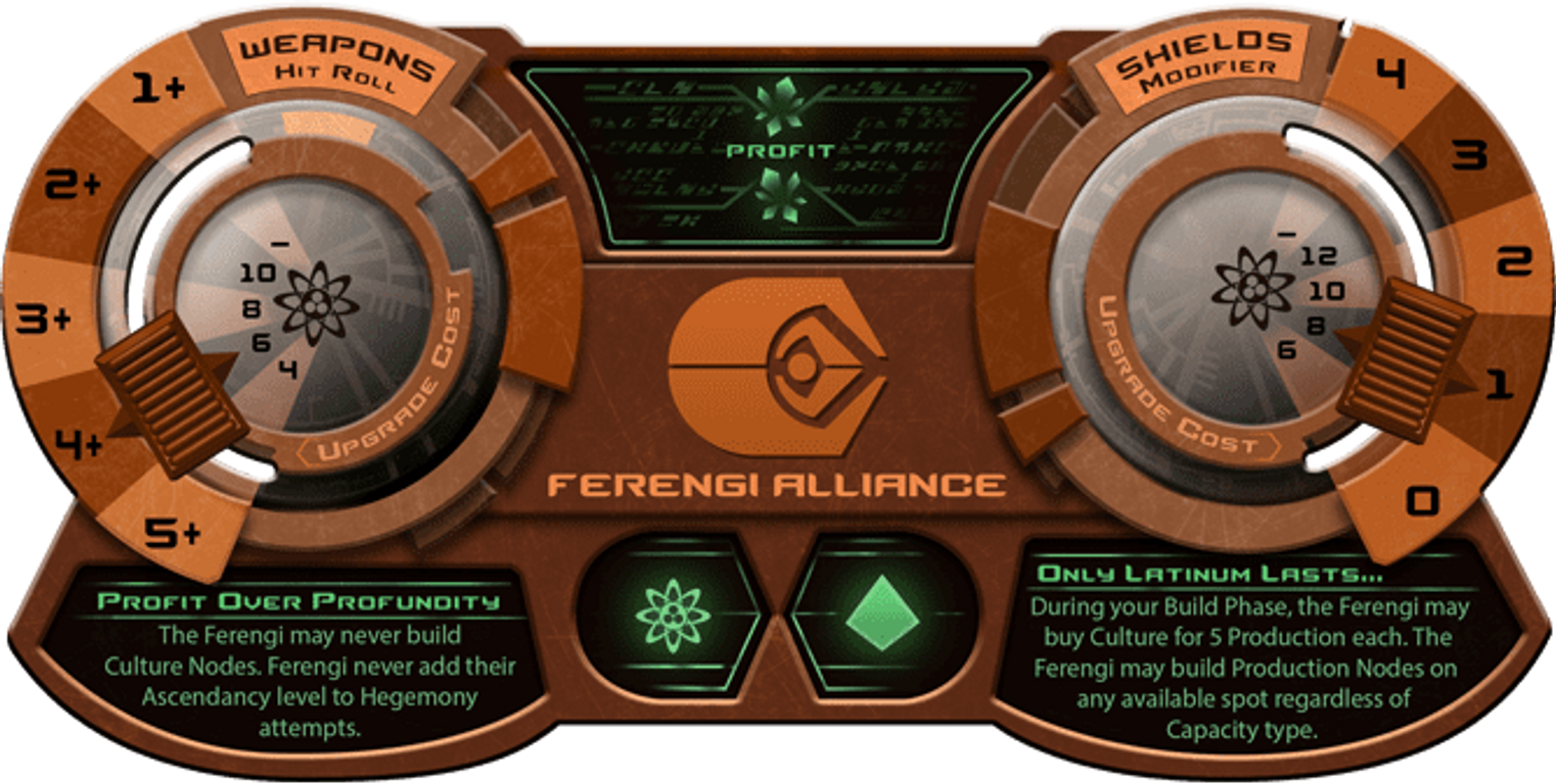 Star Trek: Ascendancy - Ferengi Alliance partes