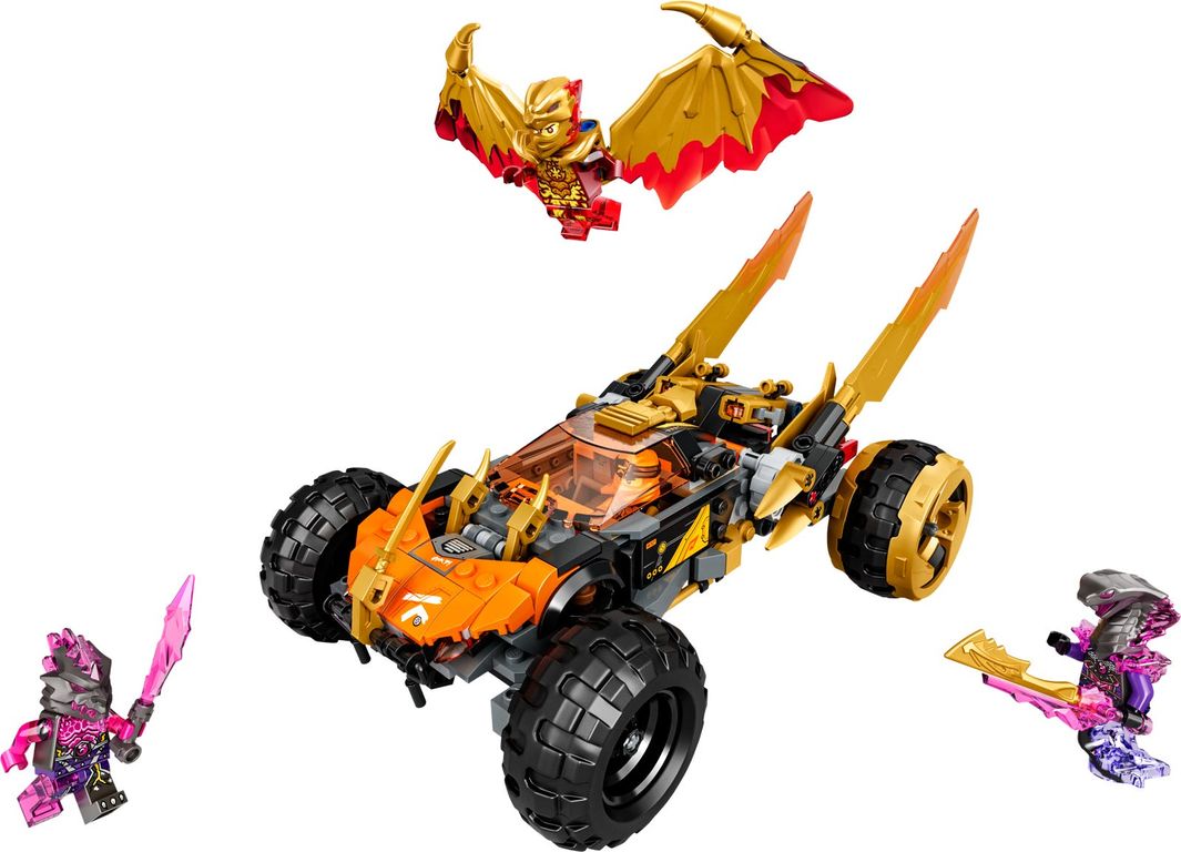 LEGO® Ninjago Le bolide dragon de Cole composants