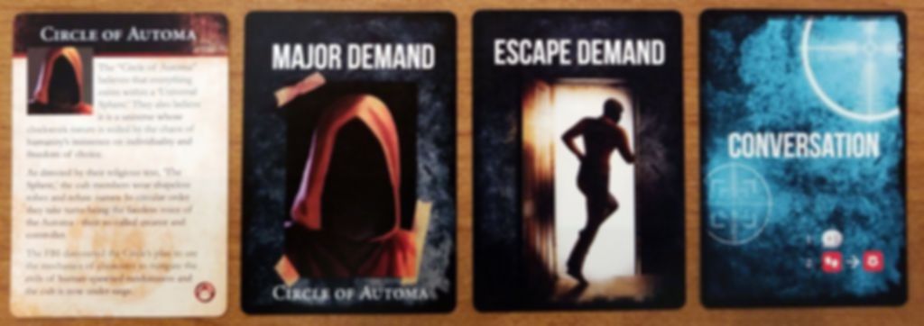 Hostage Negotiator: Abductor Pack 5 cartes