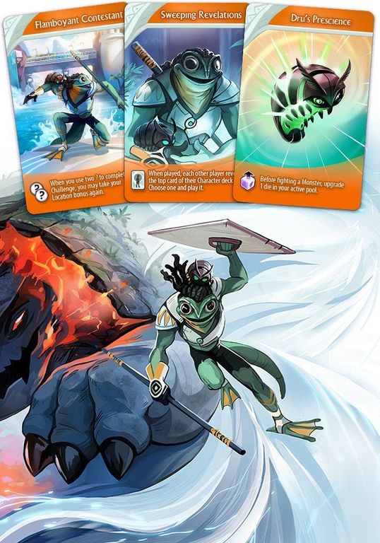Tidal Blades: Heroes of the Reef – Angler's Cove cards