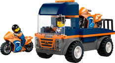 LEGO® City Camión de Transporte de Motos partes
