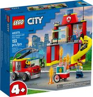 LEGO® City Caserma dei pompieri e autopompa