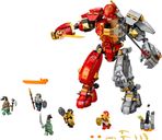 LEGO® Ninjago Feuer-Stein-Mech komponenten