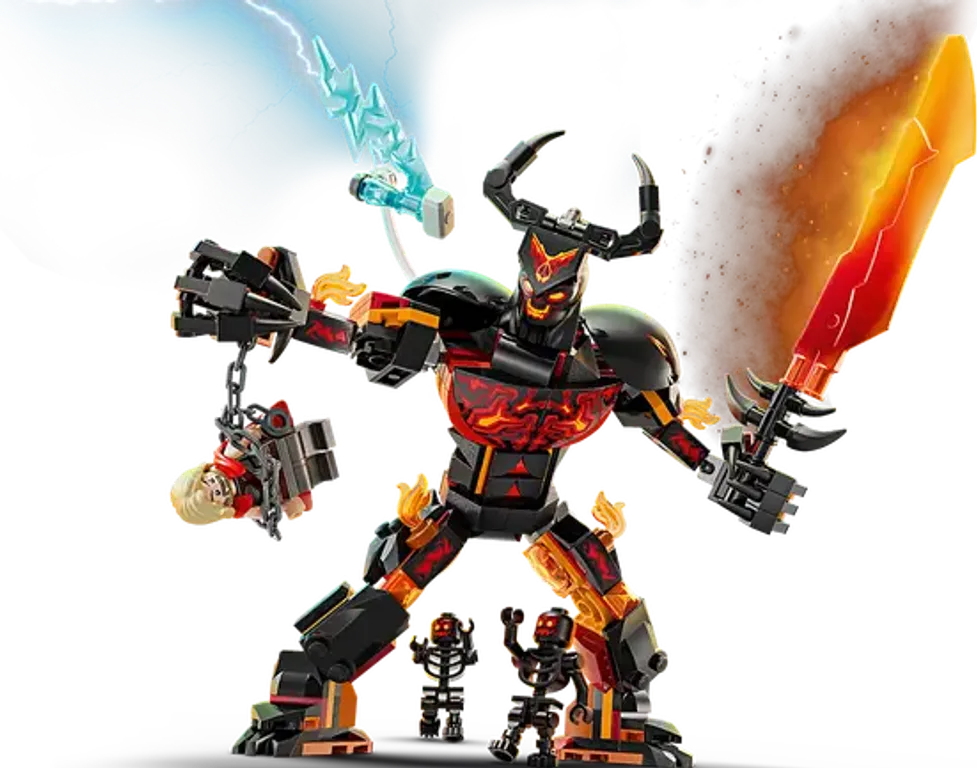 LEGO® Marvel Thor vs. personaggio costruibile di Surtur