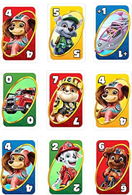 UNO Junior Paw Patrol cartes