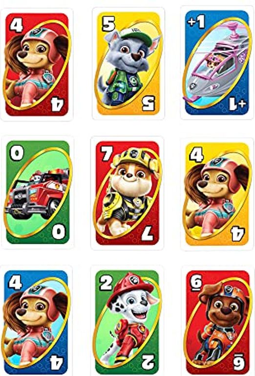 UNO Junior Paw Patrol cards