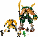 LEGO® Ninjago Lloyd and Arin's Ninja Team Mechs components