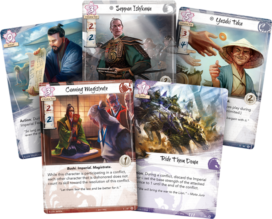 Legend of the Five Rings: The Card Game - Fate Has No Secrets cards