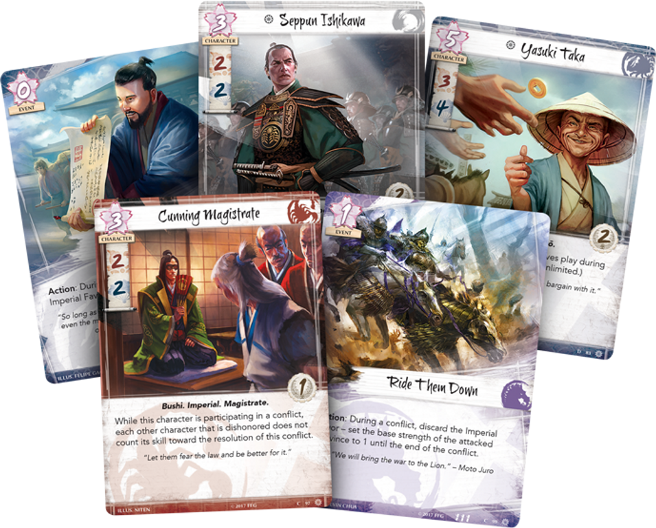 Legend of the Five Rings: The Card Game - Fate Has No Secrets kaarten