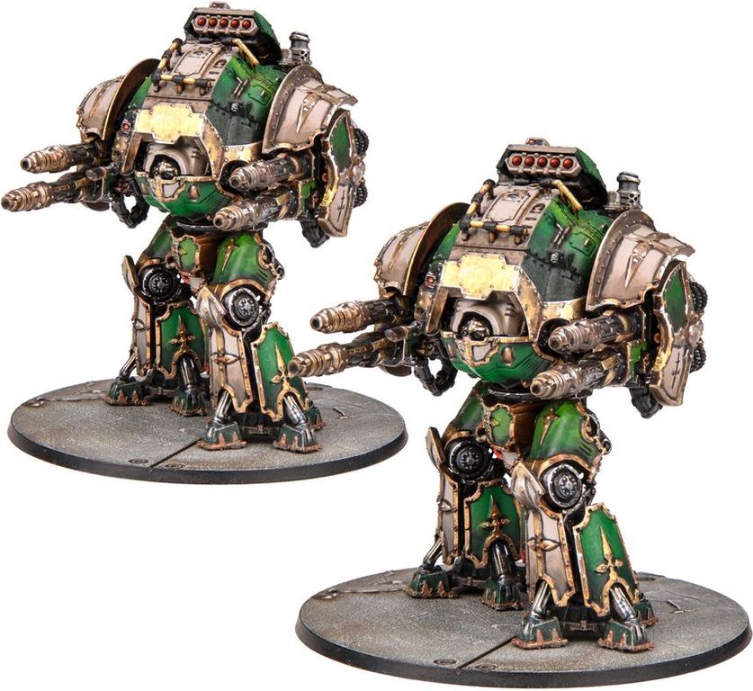 Adeptus Titanicus: Legions Imperialis - Acastus Knights Porphyrion miniatures