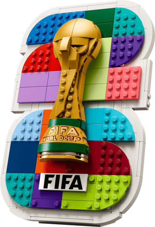 LEGO® Editions FIFA World Cup 2026™ Official Emblem components