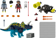 Playmobil® Dino Rise Triceratops: Battle for the Legendary Stones components