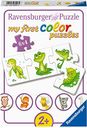 6 puzzels - Mijn eerste kleurpuzzels