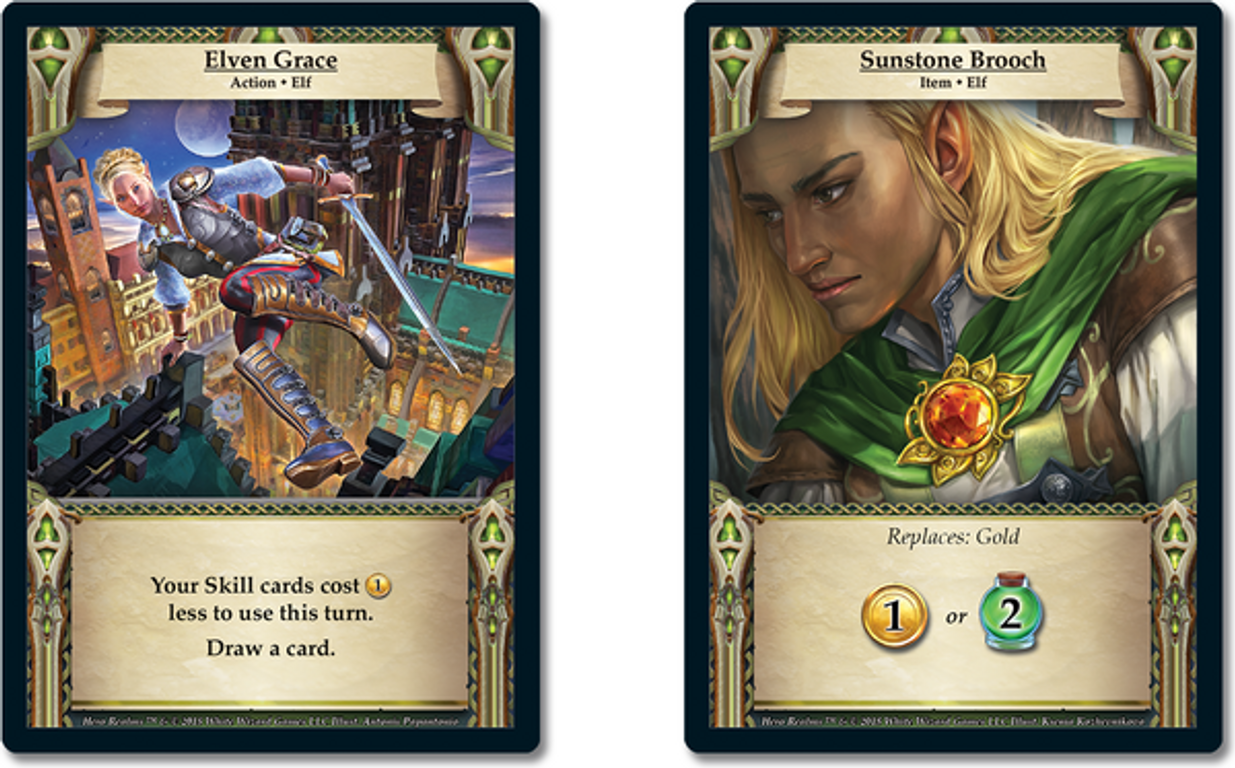 Hero Realms: Ancestry cartes