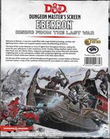 Dungeon Master's Screen: Eberron: Rising from the Last War