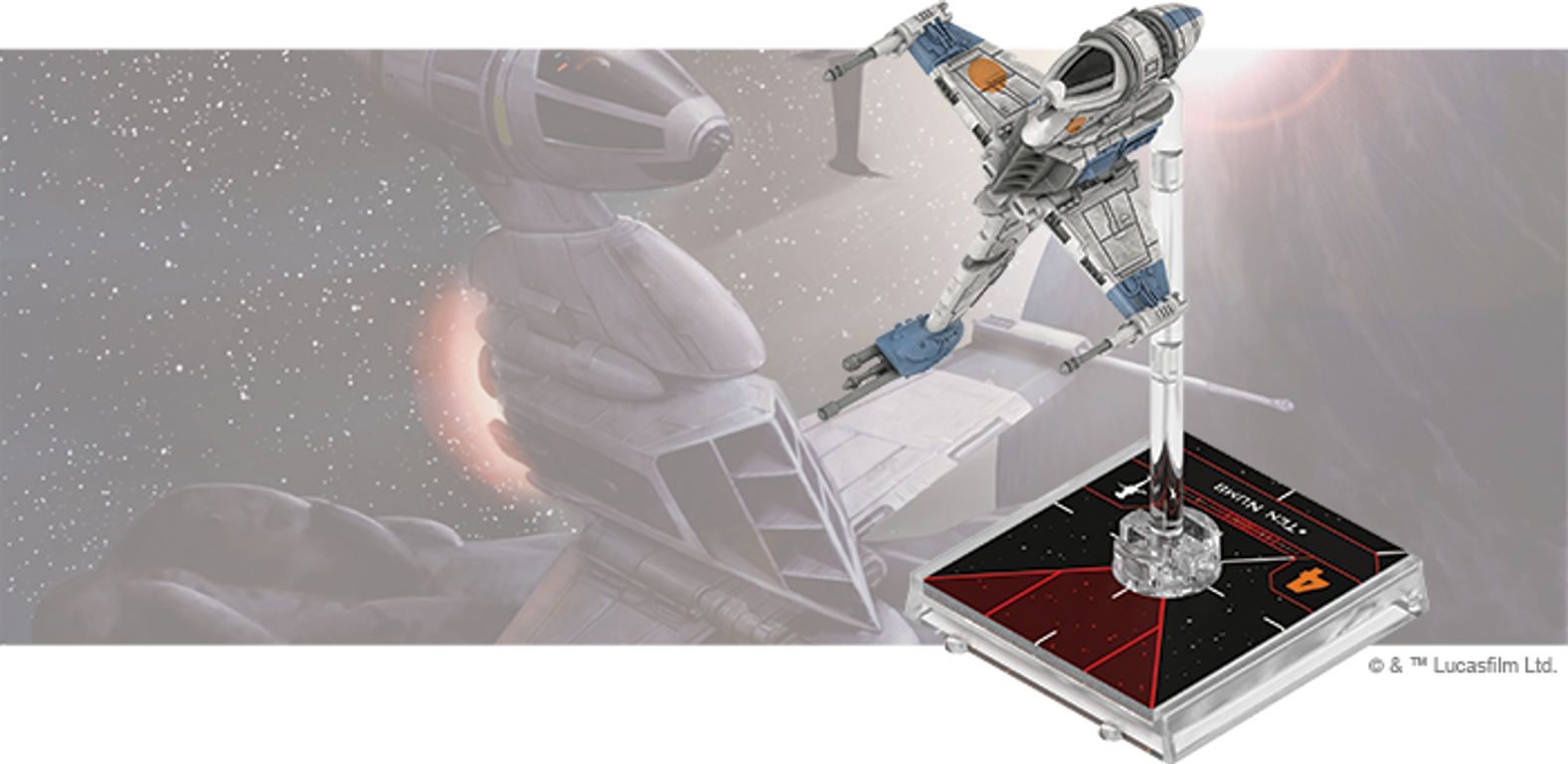 Star Wars: X-Wing (Second Edition) – A/SF-01 B-Wing Expansion Pack miniatur