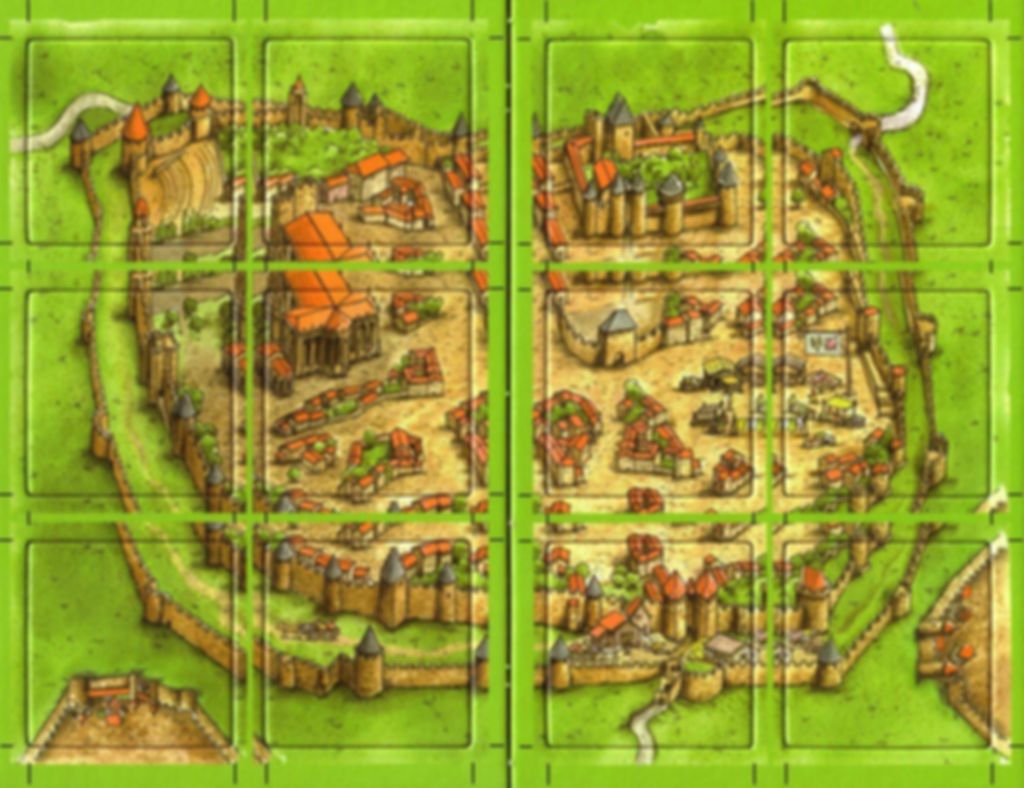 Carcassonne: Graaf, Koning en Consorten tegels