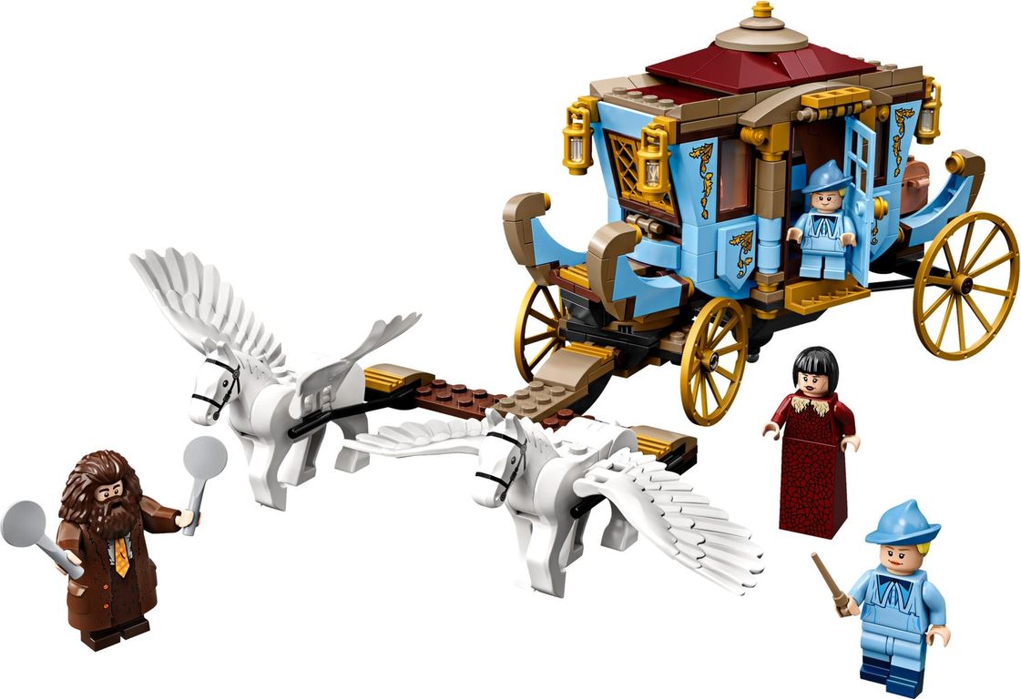 LEGO® Harry Potter™ De koets van Beauxbatons: aankomst bij Zweinstein™ componenten