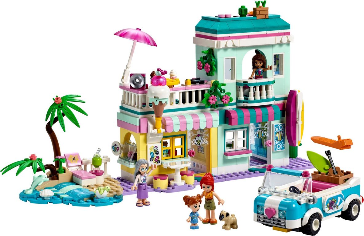LEGO® Friends Surfer-Strandhaus spielablauf