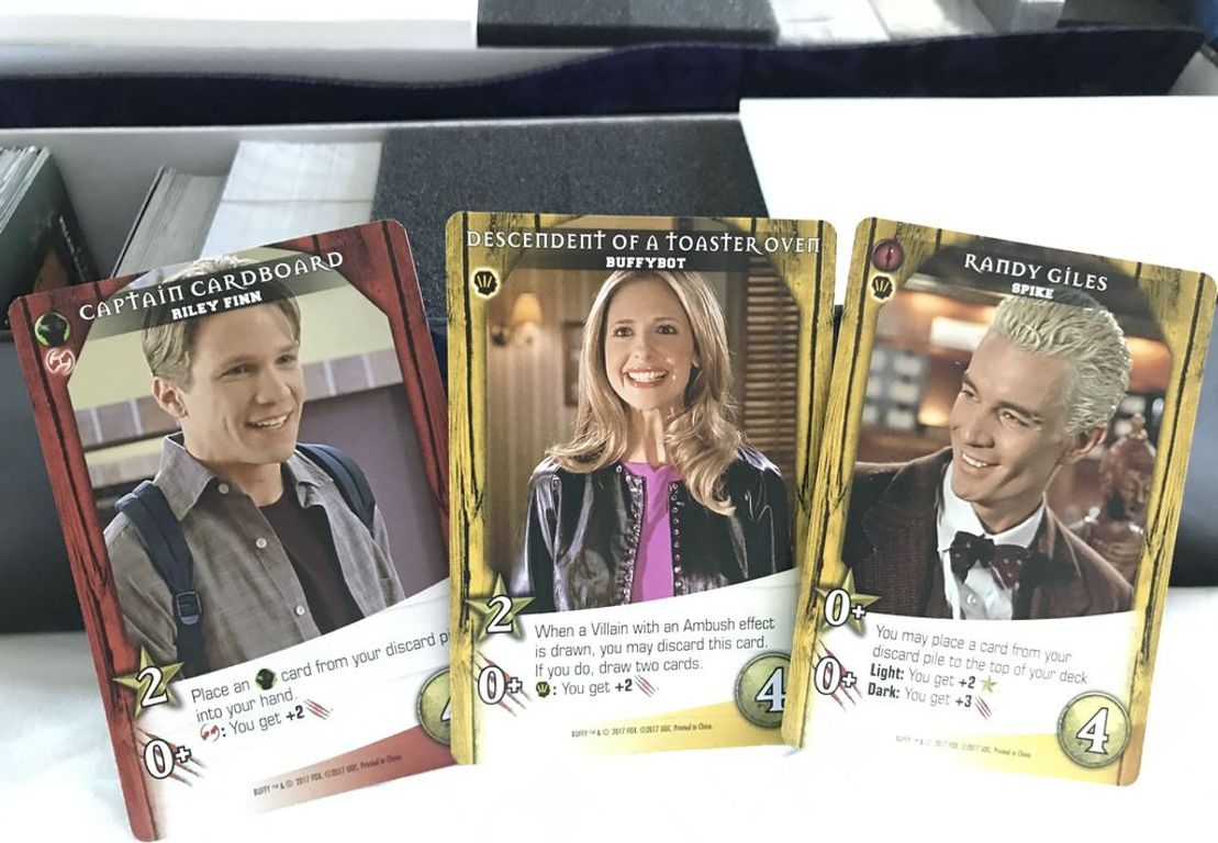 Legendary: Buffy The Vampire Slayer cards