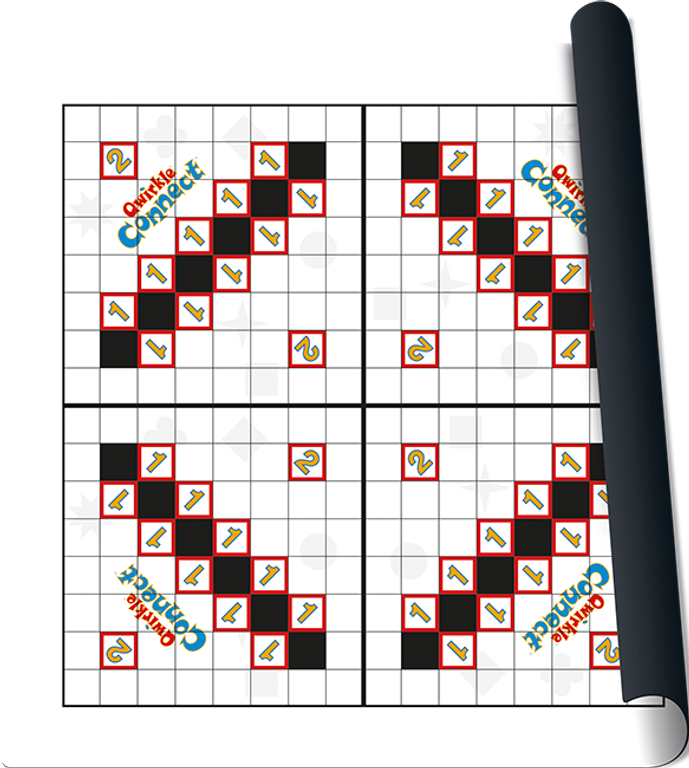 Qwirkle playmat Connect spelbord