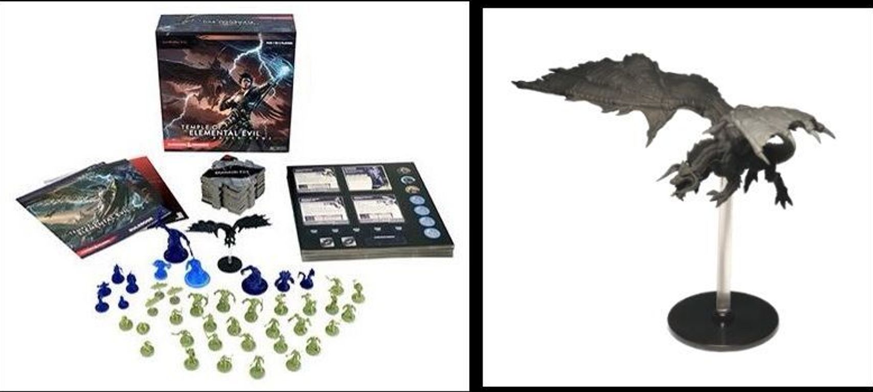 Dungeons and Dragons: Temple of Elemental Evil components