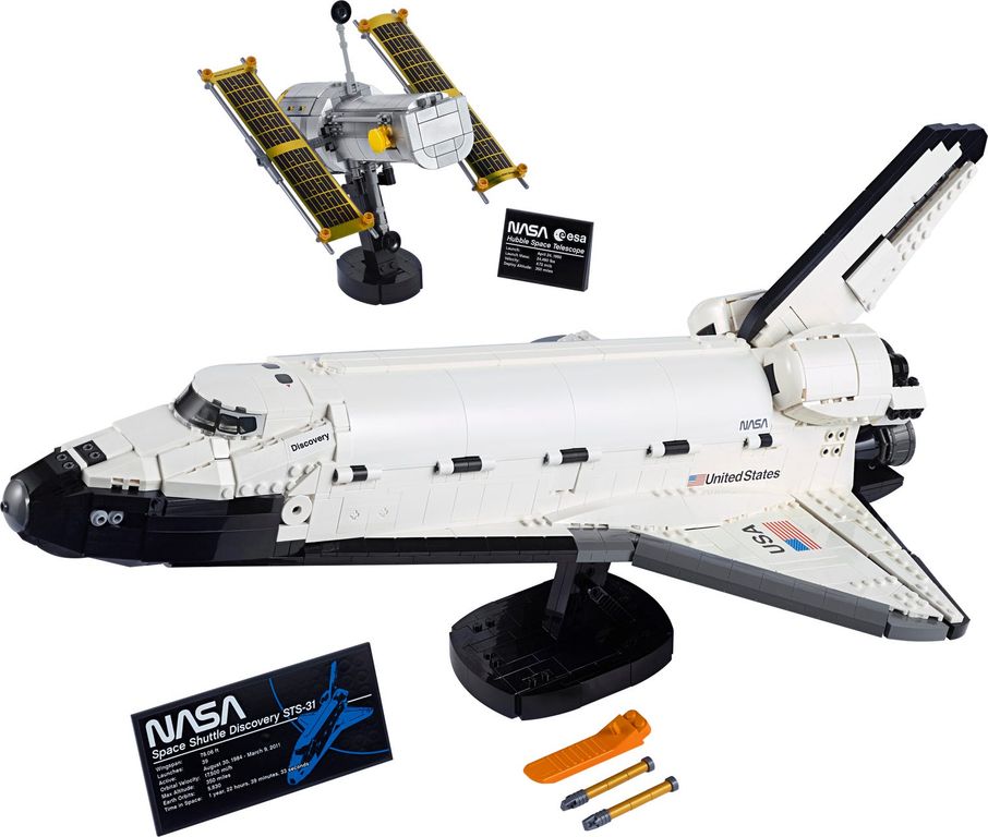 NASA-Spaceshuttle „Discovery“ komponenten