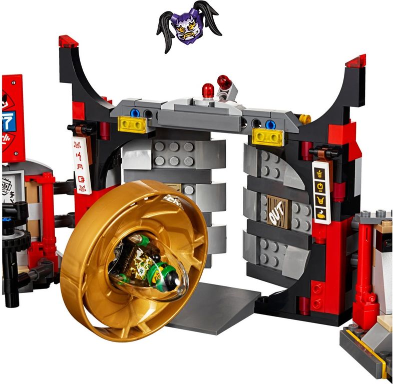 LEGO® Ninjago Le QG du Gang des Fils de Garmadon composants