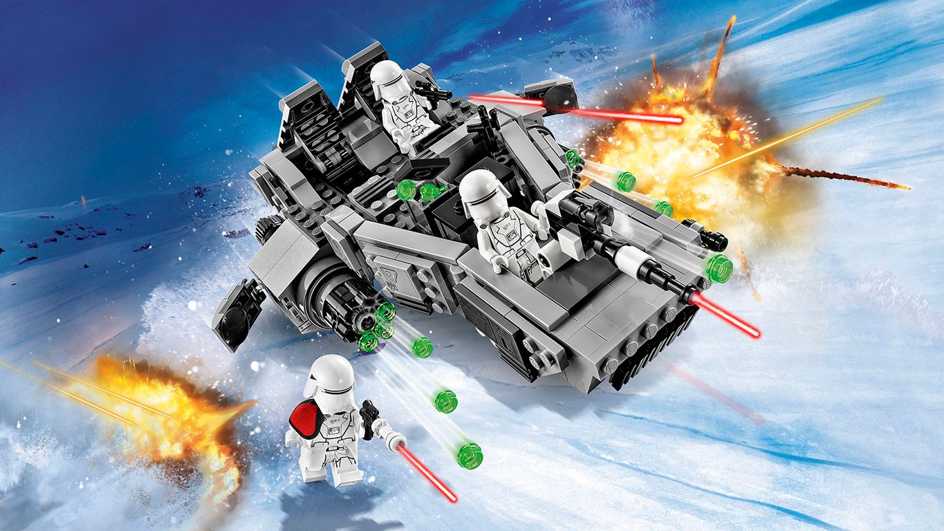 LEGO® Star Wars First Order Snowspeeder™ gameplay