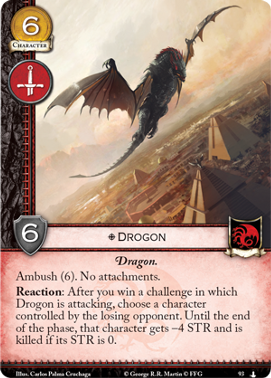 A Game of Thrones: The Card Game (Second Edition) – In Daznak's Pit card