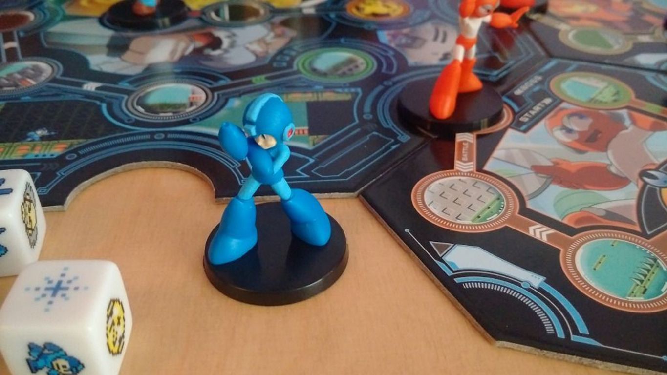 Mega Man: The Board Game miniatures