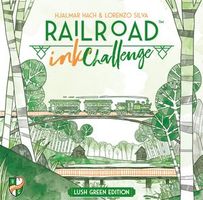 Railroad Ink Challenge: Natuurgroene Versie