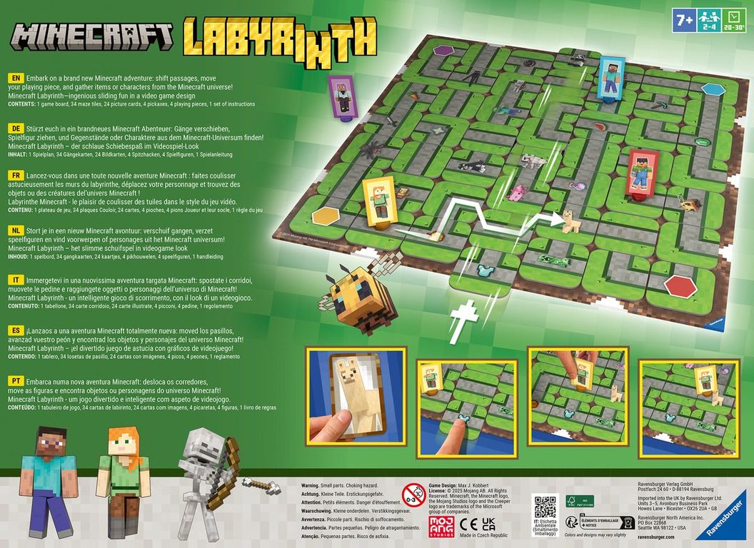 Minecraft Labyrinth torna a scatola