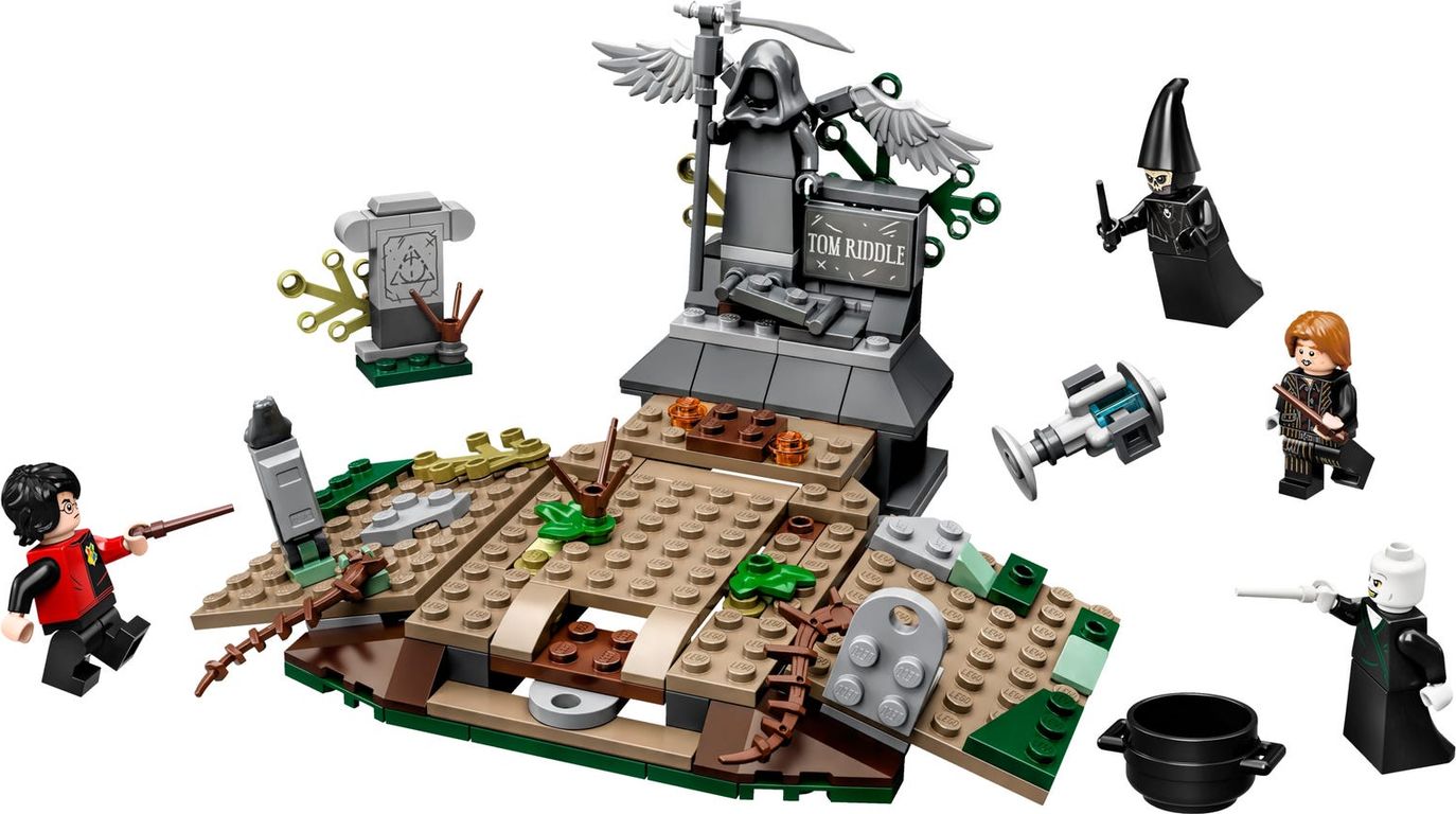 LEGO® Harry Potter™ L'ascesa di Voldemort™ componenti