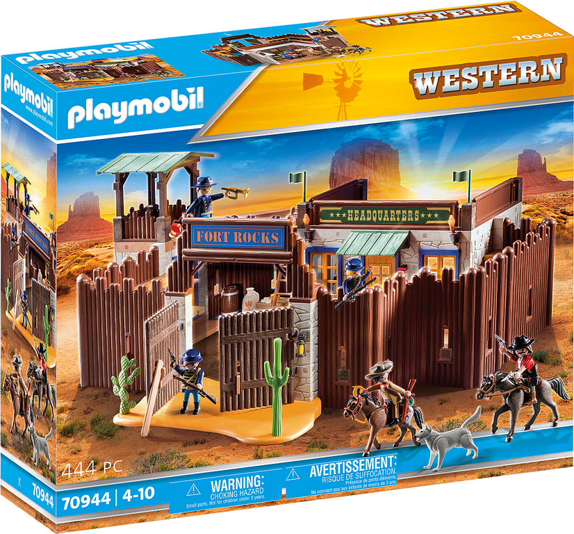 Playmobil western deals fort