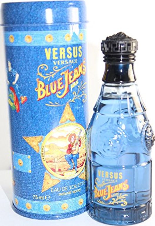 Versus versace discount perfume blue jeans