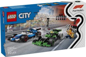 LEGO® City Griglia di F1 con monoposto VCARB e Sauber