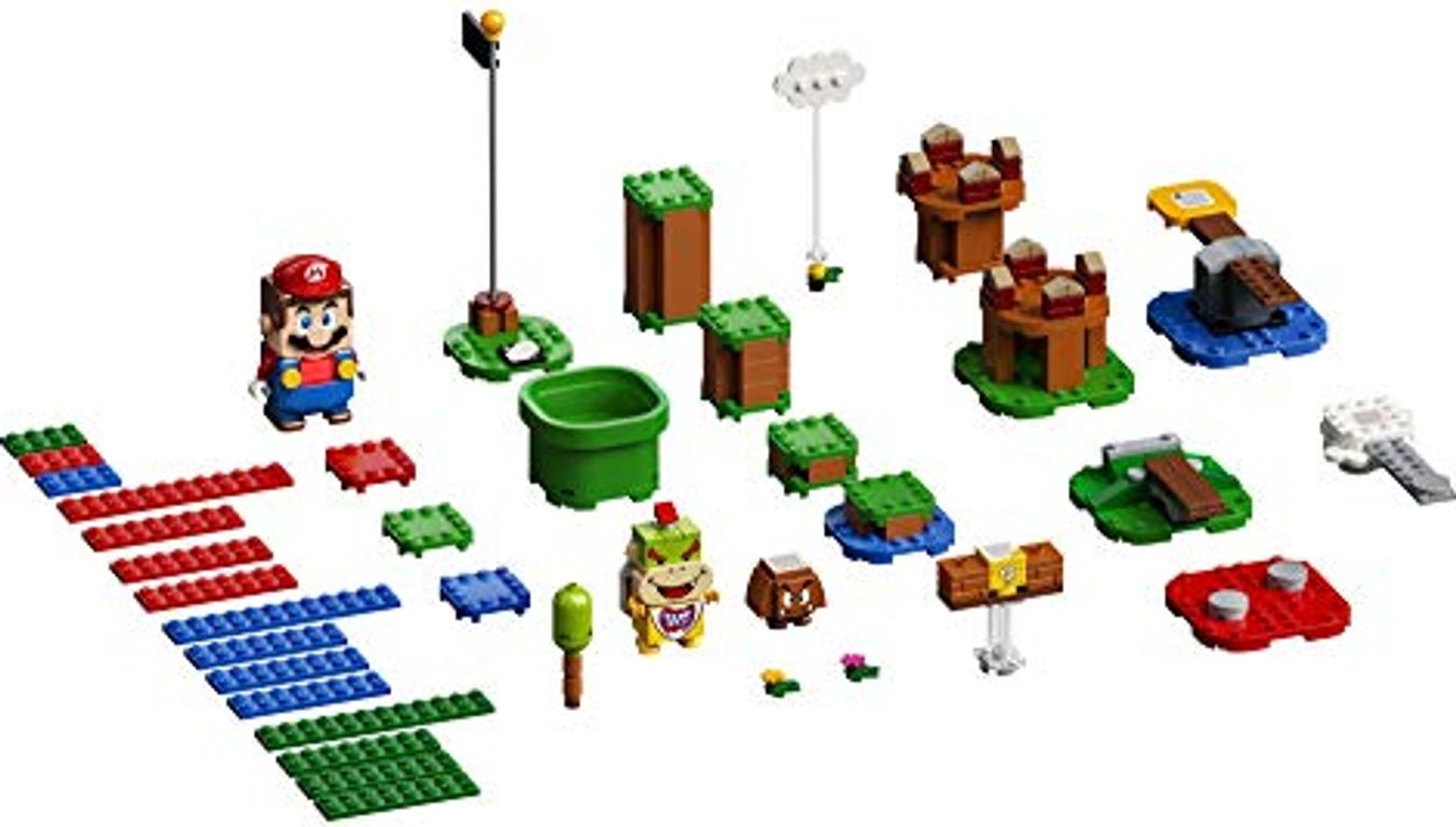 LEGO® Super Mario™ Avonturen met Mario starter set componenten