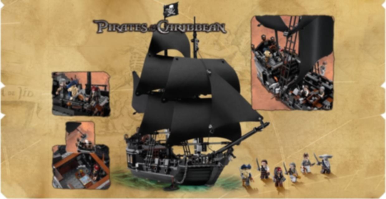 LEGO® Pirates of the Caribbean The Black Pearl spielablauf