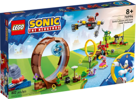 LEGO® Sonic The Hedgehog Sfida del Giro della morte nella Green Hill Zone di Sonic