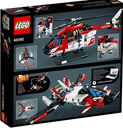 LEGO® Technic Rescue Helicopter back of the box