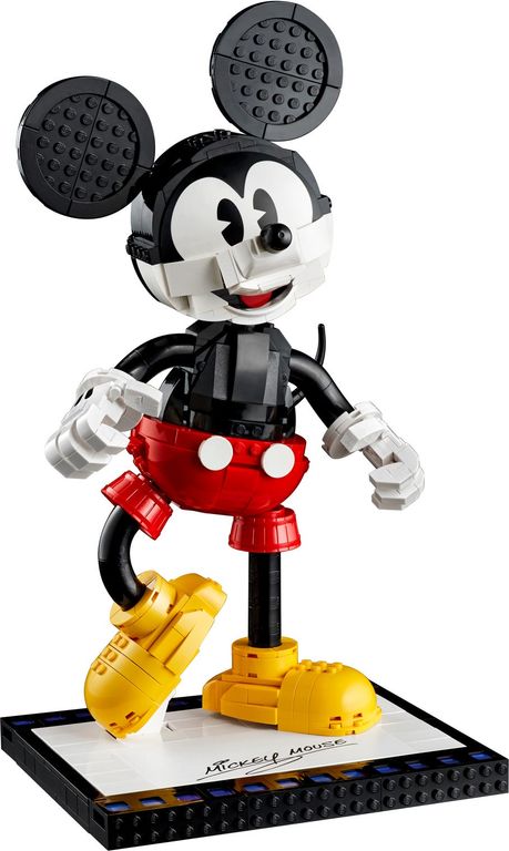 LEGO® Disney Personnages à construire Mickey Mouse et Minnie Mouse composants