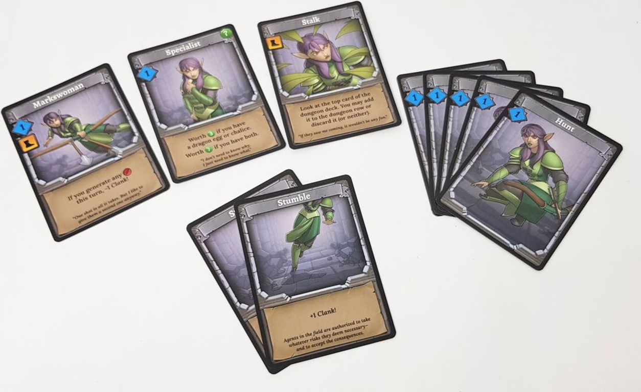 Clank! Legacy: Acquisitions Incorporated – Upper Management Pack cards